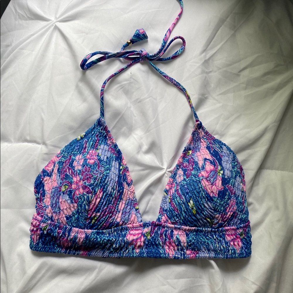 Victoria’s Secret flower bikini top